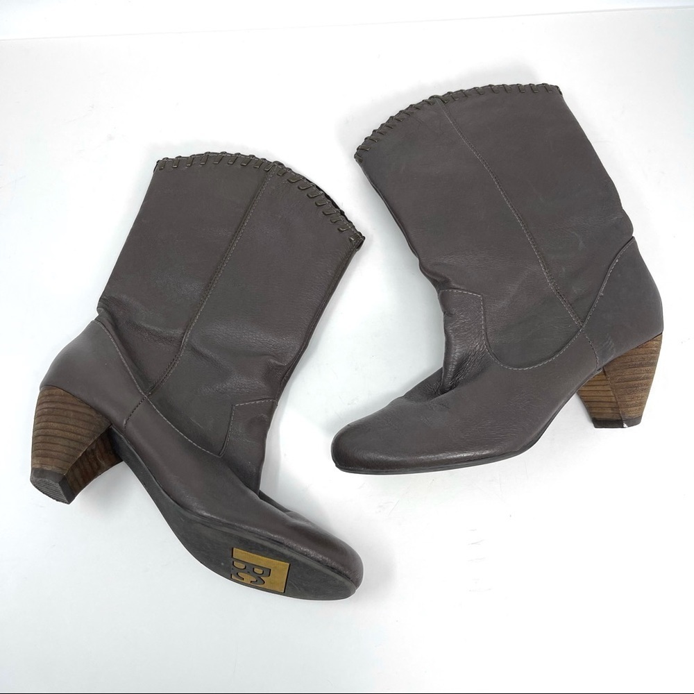 BC Footwear western boots mid calf grey
